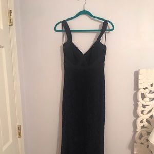 Floor length Lace gown